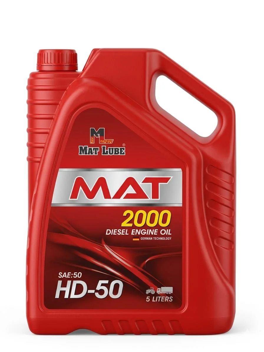 Mat 2000 HD-50 Diesel Engine Oil (5L)