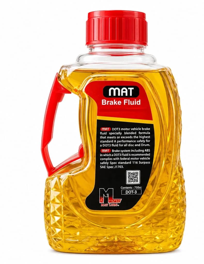 Mat Brake Fluid Premium (750ml) view 2