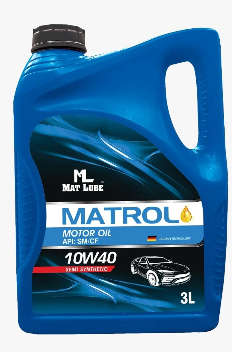 Matrol Motor Oil 10W-40 Semi Synthetic (3L)