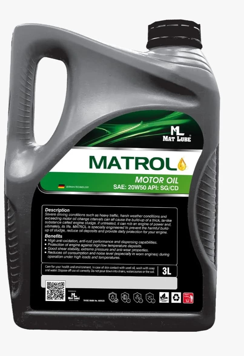 Matrol Motor Oil 20W-50 (3L) view 2