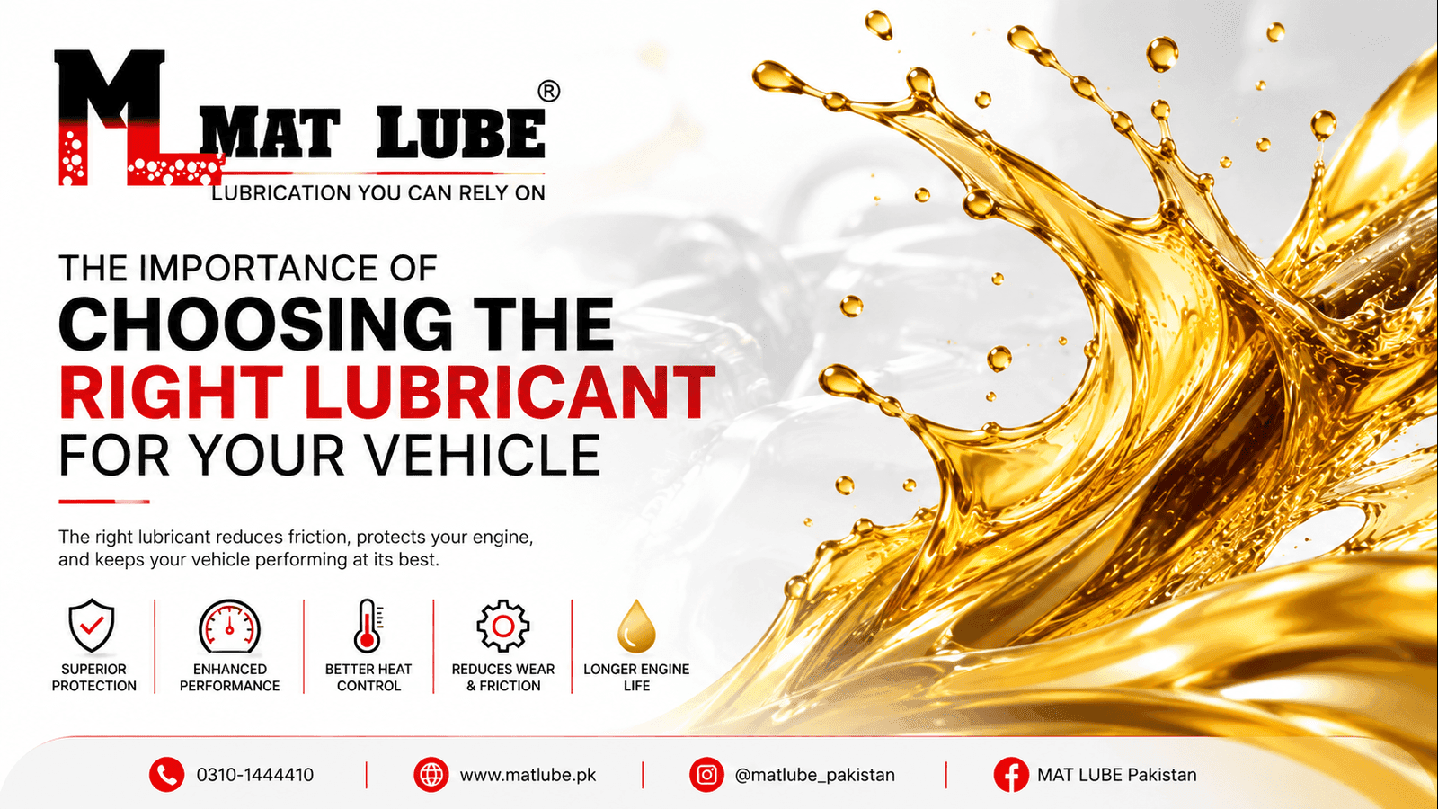 The Importance of Choosing the Right Lubricant for Your Vehicle